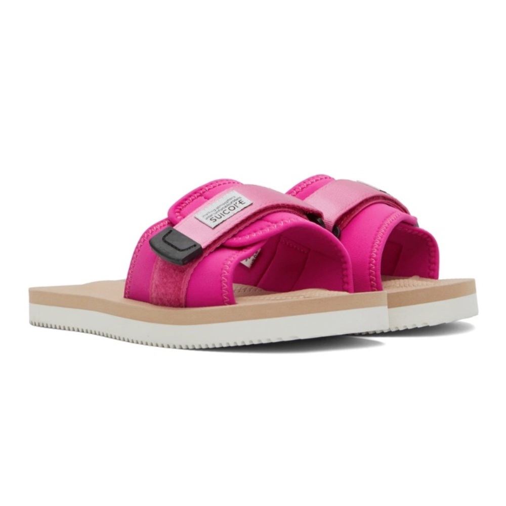 SUICOKE Pink Padri Sandals 11US